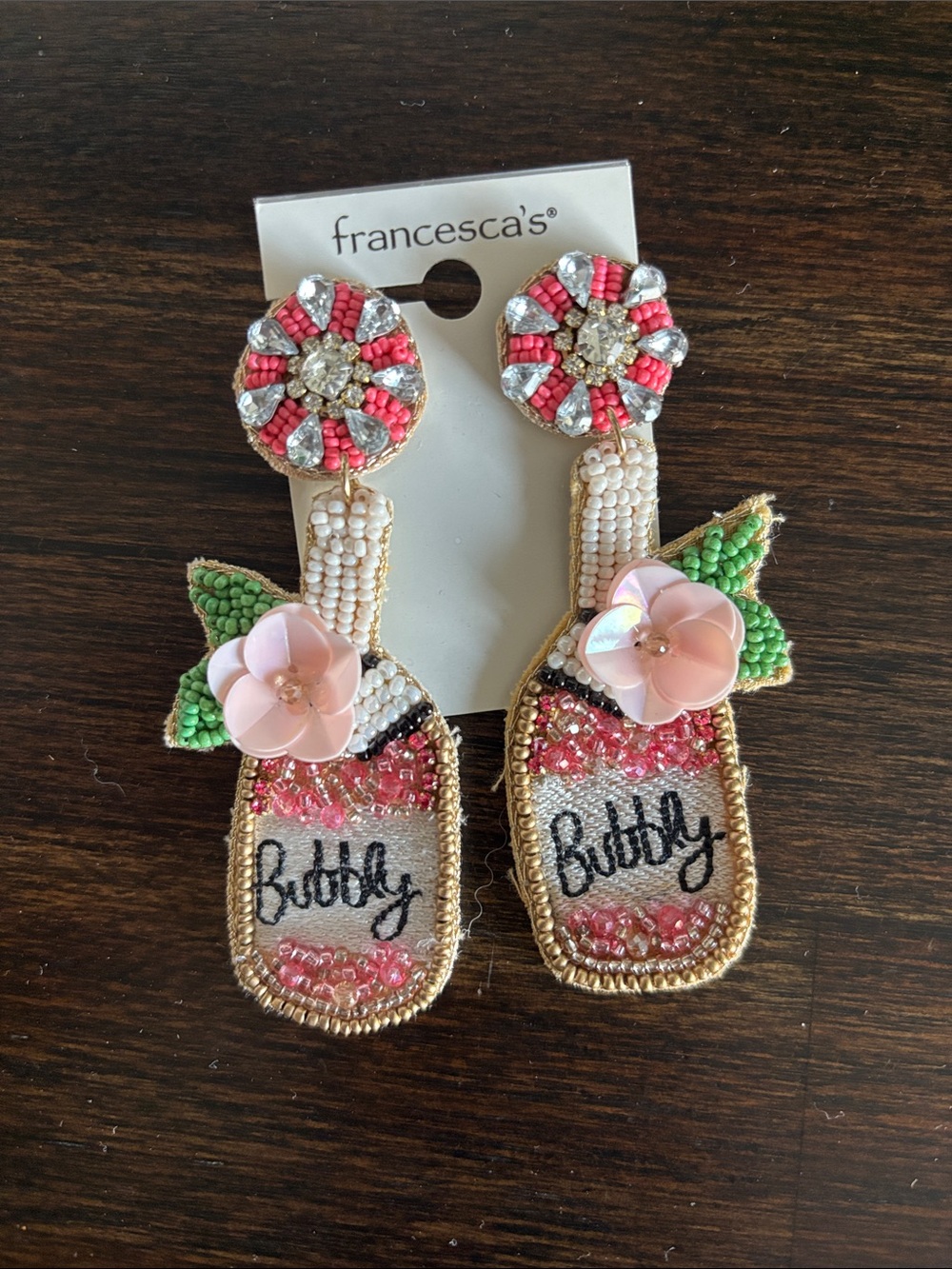 💛2 for $15! Francesca's Collections 'Bubbly' Beaded Earrings